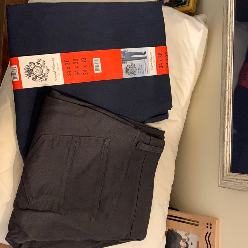 Bundle of two NWT English Laundry Chinos